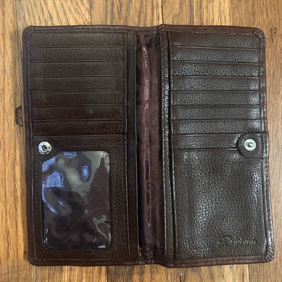 Brighton Collectibles London Groove Leather Wallet - Brown - Picture 2 of 5